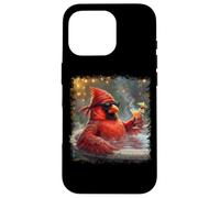 Carcasa para iPhone 16 Pro Cardenal Norteño Aves Biólogo Animal Ornitólogo Pájaro