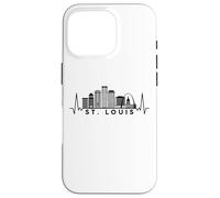 Carcasa para iPhone 16 Pro Cardiogram Skyline USA St. Louis