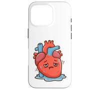Carcasa para iPhone 16 Pro Cardiólogo. Insuficiencia cardíaca. Dibujos Animados. Ataque cardíaco. Salud