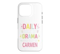Carcasa para iPhone 16 Pro Carmen Personalized Name Funny Cute Custom Carmen Name