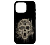 Carcasa para iPhone 16 Pro Castle Skull Tendencia Castlecore