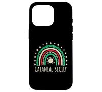 Carcasa para iPhone 16 Pro Catania Sicilia, Sicilia, Italia, Bonito diseño de Arco Iris