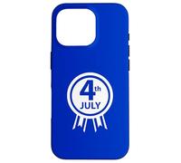 Carcasa para iPhone 16 Pro Celebración del 4 de Julio Independencia Patriótica Americana