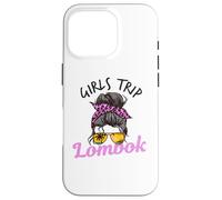 Carcasa para iPhone 16 Pro Chicas a Juego Viaje Lombok moño desordenado