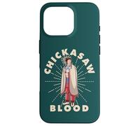 Carcasa para iPhone 16 Pro Chickasaw Blood Man Sunburst Orgulloso Diadema Nativo Americano
