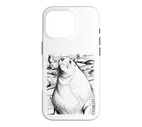 Carcasa para iPhone 16 Pro Chonkers The Massive 2000-Pound Sea Lion Ink Sketch
