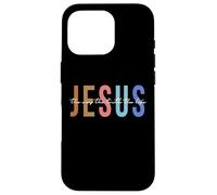 Carcasa para iPhone 16 Pro Christian Worship Women Men Kids Jesus The Way Truth Life