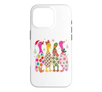 Carcasa para iPhone 16 Pro Christmas Ducks Holiday Animal Design