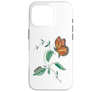Carcasa para iPhone 16 Pro Ciclo de metamorfosis de la Mariposa monarca