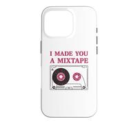 Carcasa para iPhone 16 Pro Cinta de Casete - I Made You A Mixtape Retro 80s 90s Music