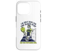 Carcasa para iPhone 16 Pro Cita Divertida sobre pádel después del Partido: Hobby Sports