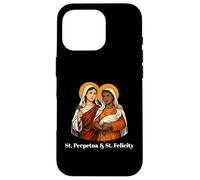Carcasa para iPhone 16 Pro Cita inspiradora de Santa Perpetua y Felicidad Mártires