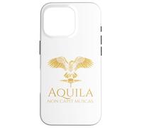 Carcasa para iPhone 16 Pro Cita Romana Antigua de Aquila - El águila no atrapa Moscas