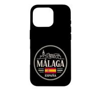 Carcasa para iPhone 16 Pro City Travel España Málaga España Explorar Cultura