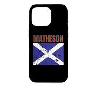 Carcasa para iPhone 16 Pro Clan Matheson Tartan Scottish Family Name Scotland Pride