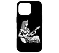 Carcasa para iPhone 16 Pro Cleopatra Tocando la Guitarra eléctrica