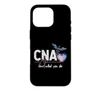 Carcasa para iPhone 16 Pro CNA Love What You Do Heartbeat Funny
