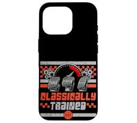 Carcasa para iPhone 16 Pro Coche Manual de Entrenamiento clásico Transmisión Manual Car Guy