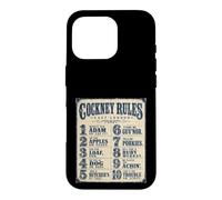 Carcasa para iPhone 16 Pro Cockney Rules Londres Rhyming Slang