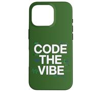 Carcasa para iPhone 16 Pro Code The Vibe Diseño de codificación para desarrolladores Coders