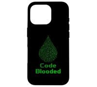Carcasa para iPhone 16 Pro Codificador Binario Blooded Programador Computadora Divertido