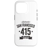 Carcasa para iPhone 16 Pro Código de área 415 San Francisco Envejecido auténtico