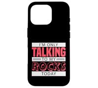 Carcasa para iPhone 16 Pro Coleccionista de Rocas Geología Mineralogía Humor