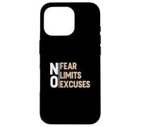 Carcasa para iPhone 16 Pro Color Bronceado SIN Excusas-Fear-Limits Tan Graphic