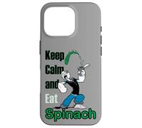 Carcasa para iPhone 16 Pro Cómic Retro de Popeye The Sailor Man Keep Calm & Eat Spinach