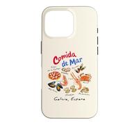 Carcasa para iPhone 16 Pro Comida De Mar Comida Costera Galicia España España Pulpo Travel
