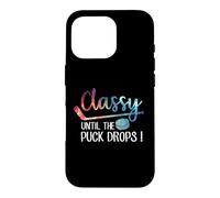 Carcasa para iPhone 16 Pro con Clase hasta Que el Disco caiga Hockey
