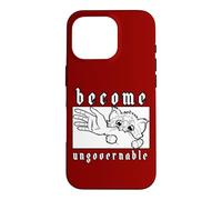 Carcasa para iPhone 16 Pro Conviértete en una Clase ingobernable de Resistencia de Brazo mordedor de Gato