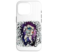 Carcasa para iPhone 16 Pro Cool Astronaut tee Shirts, Space Exploration Graphic Design