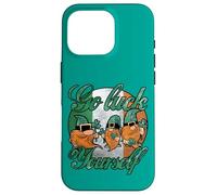 Carcasa para iPhone 16 Pro Cool Green Gnomes Go Luck Yourself Shamrock St Patricks Day