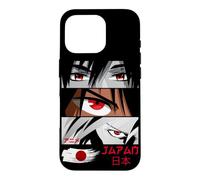 Carcasa para iPhone 16 Pro Cool Japanese Anime Manga Warrior Characters Outfit Graphic