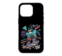 Carcasa para iPhone 16 Pro Cool Skater Penguin 90s Streetwear Graphic