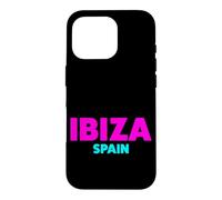 Carcasa para iPhone 16 Pro Cool Spain Ibiza Island Illustration Novelty Graphic Designs