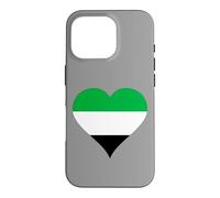 Carcasa para iPhone 16 Pro Corazón con los Colores de la Bandera de Extremadura