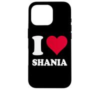 Carcasa para iPhone 16 Pro Corazón Rojo Me Encanta Shania
