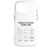 Carcasa para iPhone 16 Pro Cosas Que Hago en mi Tiempo Libre - Entusiasta de la jardinería