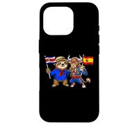 Carcasa para iPhone 16 Pro Costa Rica España Raíces Bandera Costarricense Español