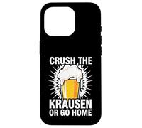 Carcasa para iPhone 16 Pro Craft Beer Homebrewer Crush The Krausen Or Go Home