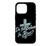 Carcasa para iPhone 16 Pro ¿Crees En Jesús Cruz Cristiana Fe Religioso