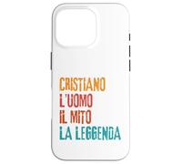 Carcasa para iPhone 16 Pro Cristiano L'Uomo Il Mito La Leggenda Festa di Compleanno