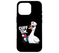 Carcasa para iPhone 16 Pro Cuff 'Em Goose Nurse ER Enfermería