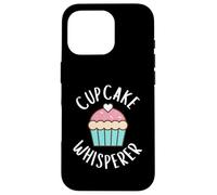 Carcasa para iPhone 16 Pro Cup Cake Whisperer Best Dessert Viral Cup Cake Recipe Bakery