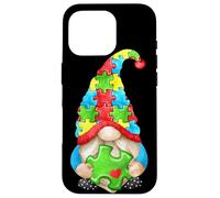 Carcasa para iPhone 16 Pro Cute Autism Awareness GNOME Puzzle Piece For Autism Teacher