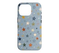 Carcasa para iPhone 16 Pro Cute Star Pattern Celestial Aesthetic Cosmic Art