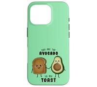 Carcasa para iPhone 16 Pro Cute You Are The avocate to my Toast Aguacate Lovers Funny