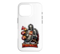 Carcasa para iPhone 16 Pro Cyber Sentinel Knight Protegiendo tu ámbito Digital